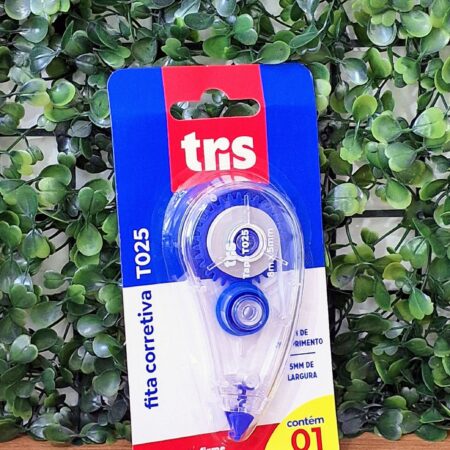 FITA CORRETIVA TRIS T025 8MX5MM  - TRIS - BRANCO